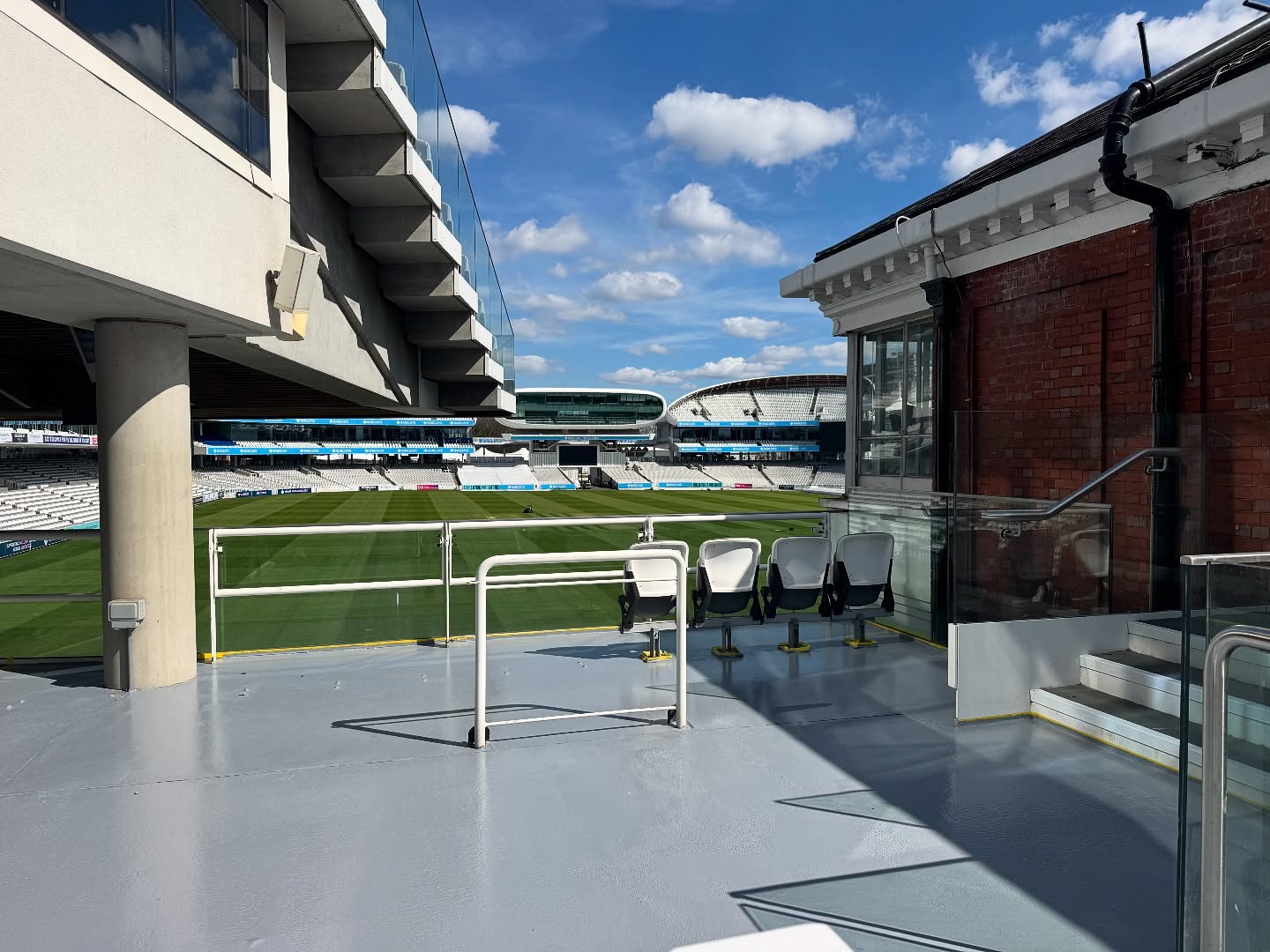 Lords Cricket Ground - Professional sports facility flooring