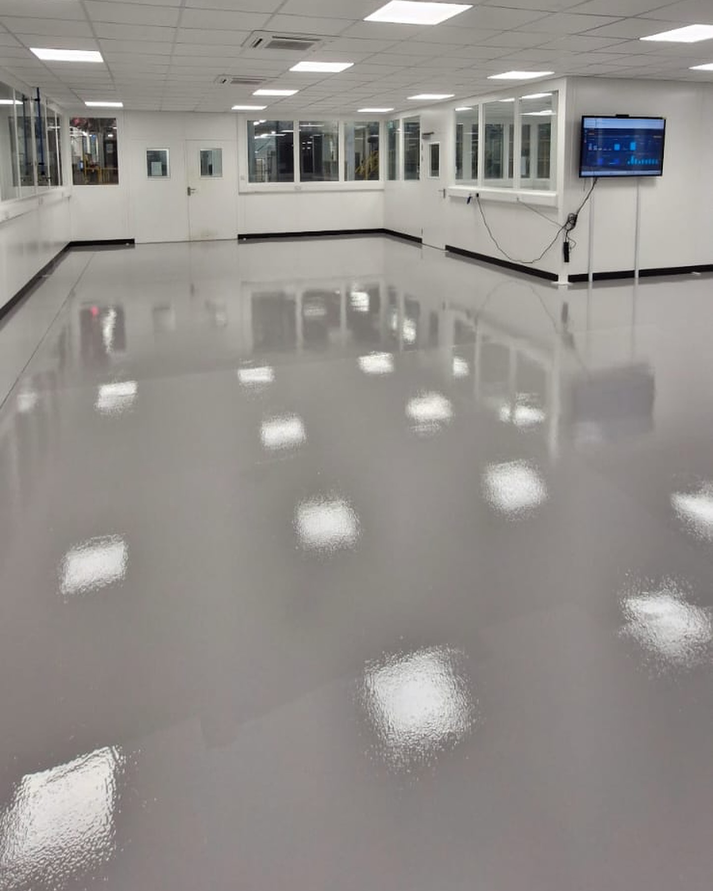 Peterborough Office After - Gleaming office-grade finish