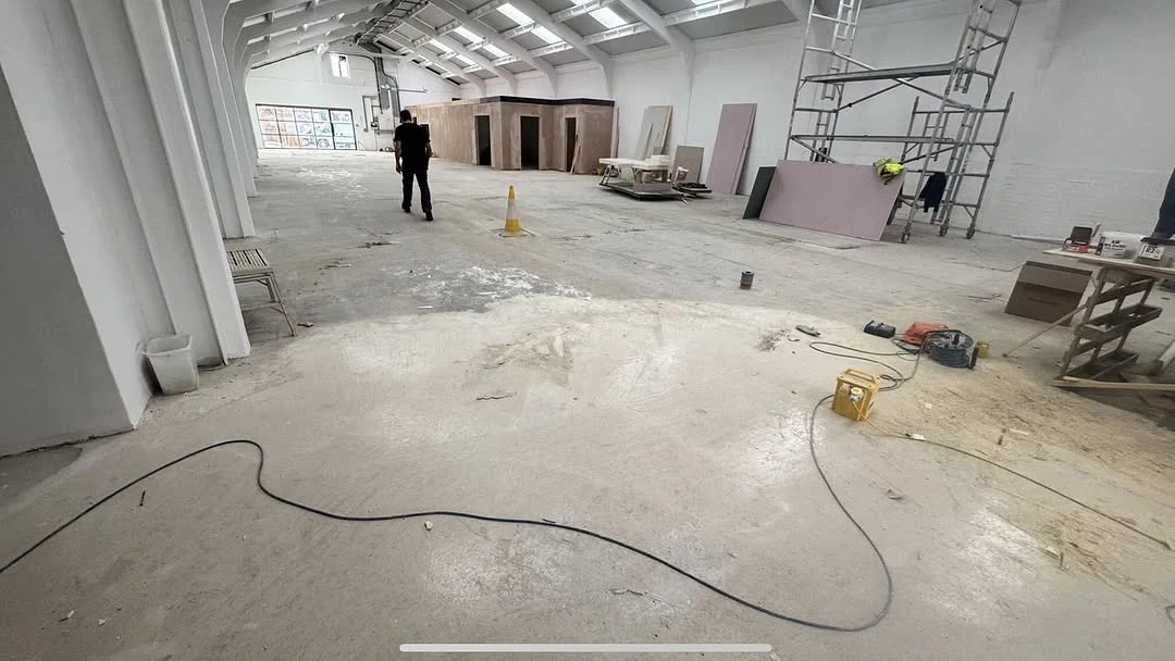 Gallery before flooring