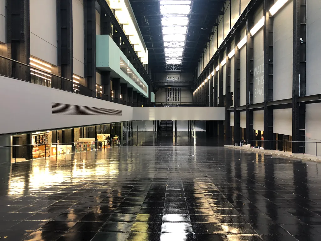 Tate Modern Turbine Hall 3,200m² protective polyaspartic resin coating